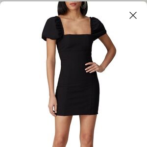 Cinq à Sept black Havana mini dress, size 6